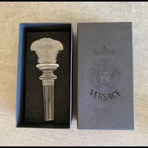 Luxury Versace Rosenthal Wine stopper